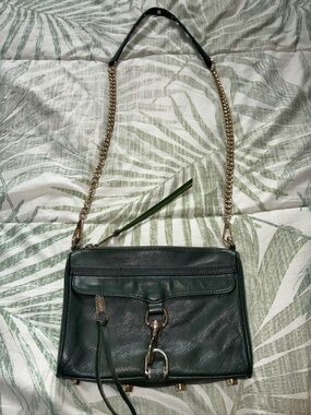 Rebecca Minkoff dark green bag